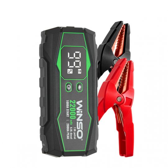 Winso Пусковий пристрій Jump Starter 1000A/2000A 22000mAh з функцією Power Bank