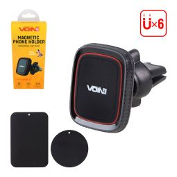 Voin UHV-5003BK/RD Автодержатель для телефона магнитный
