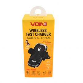 Voin WCV-7006D Автодержатель для телефона с беспроводной зарядкой QC2.0