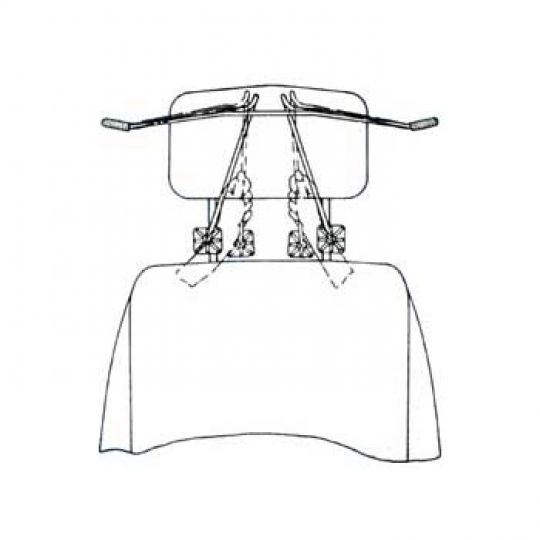 Vitol Вешалка автомобильная плечики HBA-63 Vitol Вешалка автомобильная плечики HBA-63