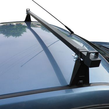 Багажник на крышу Рено Логан, Сандеро 125 см стальные поперечины Евродеталь ED2-002F+ED6-125T