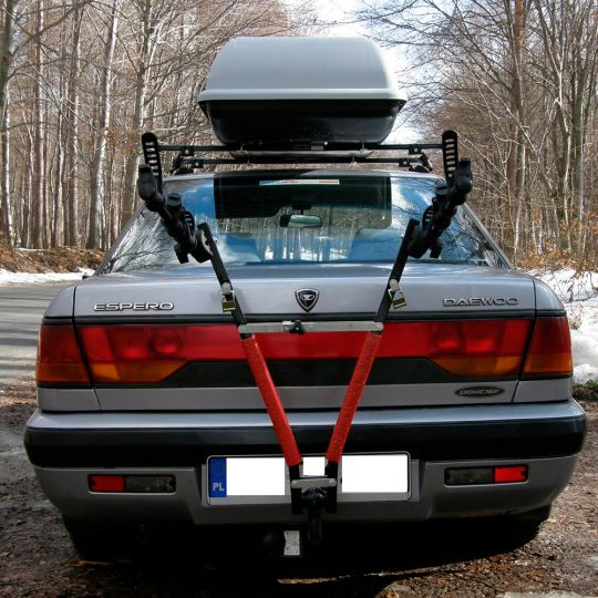 Amos АМ7606 Багажник для перевозки велосипедов на фаркоп Amos АМ7606 Багажник для перевозки велосипедов на фаркоп