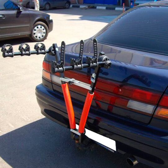 Amos АМ7606 Багажник для перевозки велосипедов на фаркоп Amos АМ7606 Багажник для перевозки велосипедов на фаркоп