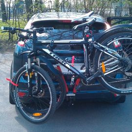 Amos Багажник для перевозки велосипедов на фаркоп