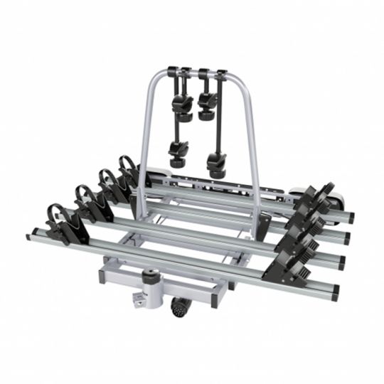 Amos GIRO-4 AL (7 pin) / AM 7620 Платформа для перевозки 4-х велосипедов на фаркоп