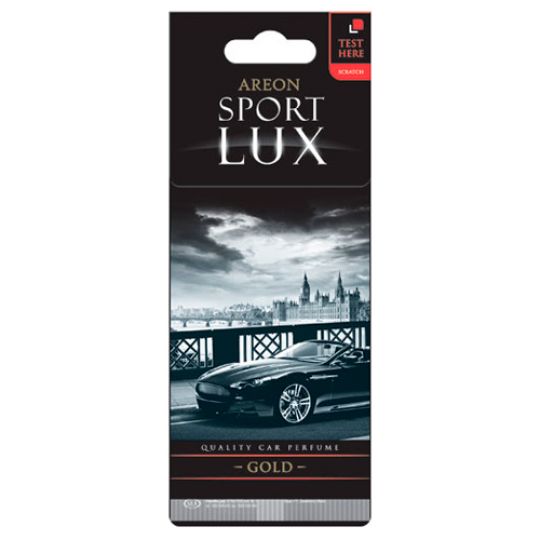 AREON SPORT LUX Gold Ароматизатор подвесной AREON SPORT LUX Gold Ароматизатор подвесной