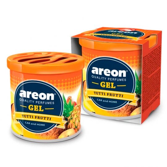 Areon Gel Can Tutti Frutti Ароматизатор гель (85гр) Areon Gel Can Tutti Frutti Ароматизатор гель (85гр)