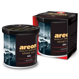 Areon Gel Can Sport Lux Silver Ароматизатор гель (85гр)