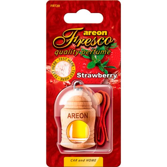 AREON FRESCO Strawberry Клубника Ароматизатор подвесной AREON FRESCO Strawberry Клубника Ароматизатор подвесной
