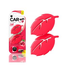 Aroma Car Leaf 3D Mini Cherry Ароматизатор на обдув