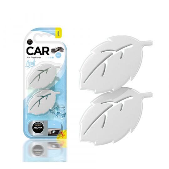 Aroma Car Leaf 3D Mini Ice Ароматизатор на обдув Aroma Car Leaf 3D Mini Ice Ароматизатор на обдув