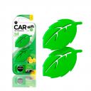 Aroma Car Leaf 3D Mini Lemon Ароматизатор на обдув
