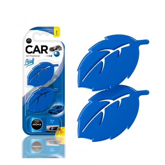 Aroma Car Leaf 3D Mini New Car Ароматизатор на обдув