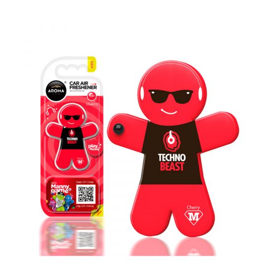 Aroma Car Manny Cherry Ароматизатор подвесной Aroma Car Manny Cherry Ароматизатор подвесной