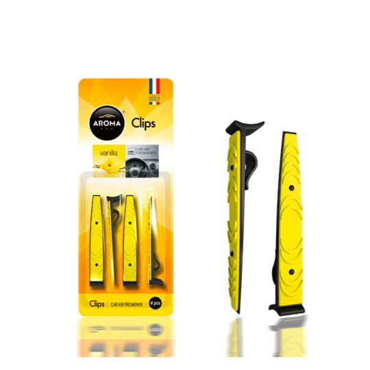 Aroma Car Clips Vanilla Ваниль Ароматизатор на обдув Aroma Car Clips Vanilla Ваниль Ароматизатор на обдув