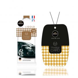 Aroma Car Prestige Card Gold Ароматизатор подвесной