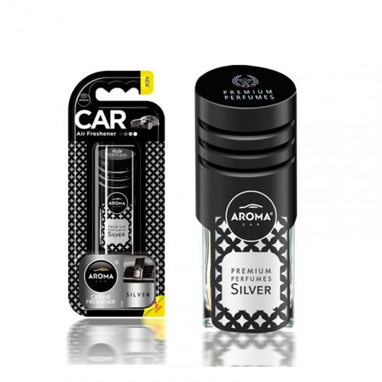 Aroma Car Prestige Vent Silver Ароматизатор на обдув Aroma Car Prestige Vent Silver Ароматизатор на обдув