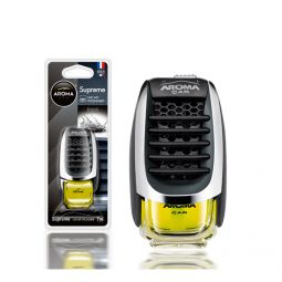 Aroma Car Supreme Slim Black Ароматизатор на обдув