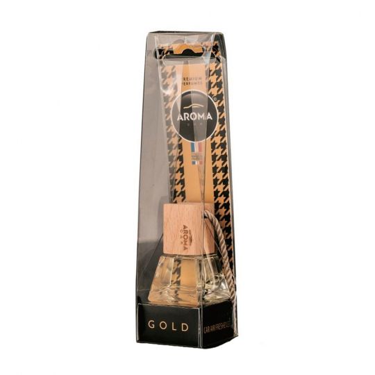 Aroma Car Prestige Wood Gold Ароматизатор подвесной Aroma Car Prestige Wood Gold Ароматизатор подвесной