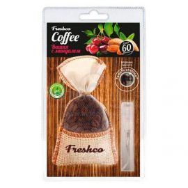 Azard Coffee Freshсo Вишня с миндалем Ароматизатор-мешочек подвесной с натуральным кофе