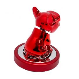 Ароматизатор на торпеду собака Bulldog з головою, що хитається [червоний]