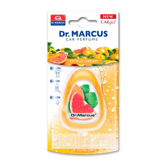 DR.MARCUS Car Gel Citrus dream Ароматизатор гель-брелок подвесной DR.MARCUS Car Gel Citrus dream Ароматизатор гель-брелок подвесной