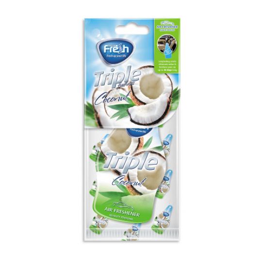 Fresh way Triple Ароматизатор подвесной