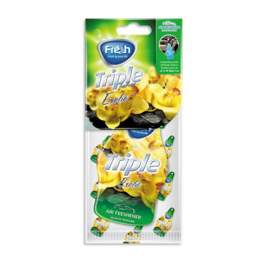 Fresh way Triple Ароматизатор подвесной