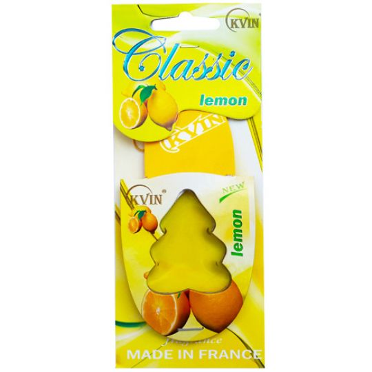 KVIN CLASSIC Lemon Ароматизатор подвесной KVIN CLASSIC Lemon Ароматизатор подвесной