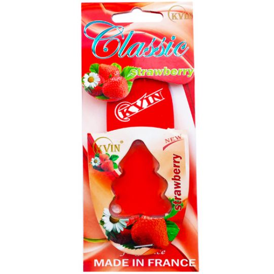 KVIN CLASSIC Strawberry Ароматизатор подвесной KVIN CLASSIC Strawberry Ароматизатор подвесной