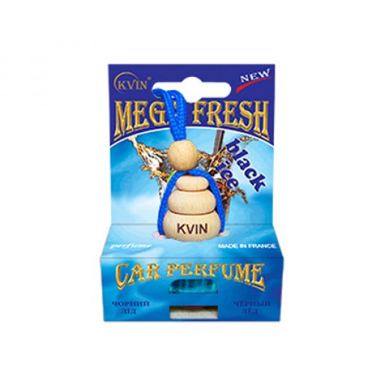 KVIN MEGA FRESH Black Ice Ароматизатор подвесной KVIN MEGA FRESH Black Ice Ароматизатор подвесной