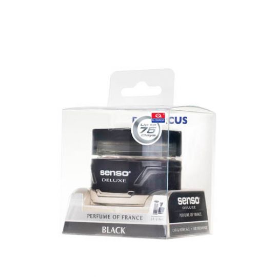DR.MARCUS Senso Deluxe Black Ароматизатор гель в салон DR.MARCUS Senso Deluxe Black Ароматизатор гель в салон