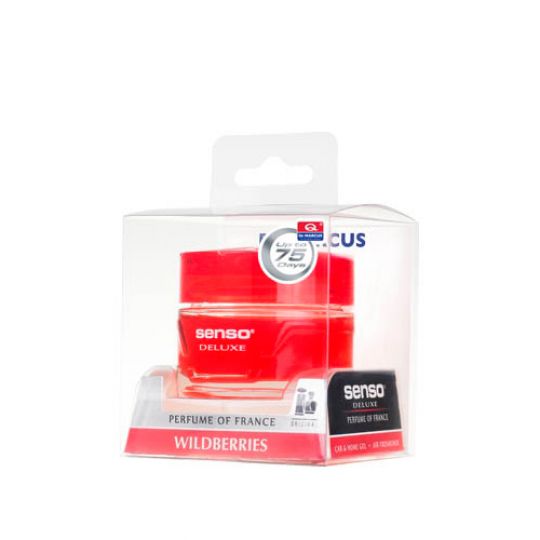 DR.MARCUS Senso Deluxe Wildberries Лесные ягоды Ароматизатор гель в салон