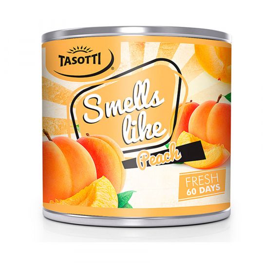 TASOTTI Smells Like Peach (Персик) 80g Ароматизатор на обдув TASOTTI Smells Like Peach (Персик) 80g Ароматизатор на обдув