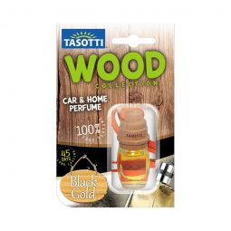 TASOTTI Wood Black Gold (Черное Золото) 7ml Ароматизатор подвесной
