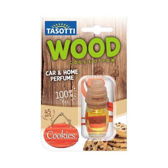 TASOTTI Wood Cookies (Печенье) 7ml Ароматизатор подвесной TASOTTI Wood Cookies (Печенье) 7ml Ароматизатор подвесной