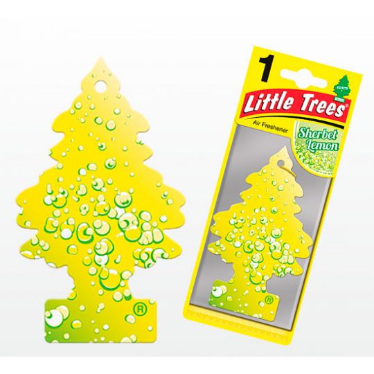 Wunder-Baum Little Trees Sherbet Lemon Ароматизатор подвесной Wunder-Baum Little Trees Sherbet Lemon Ароматизатор подвесной