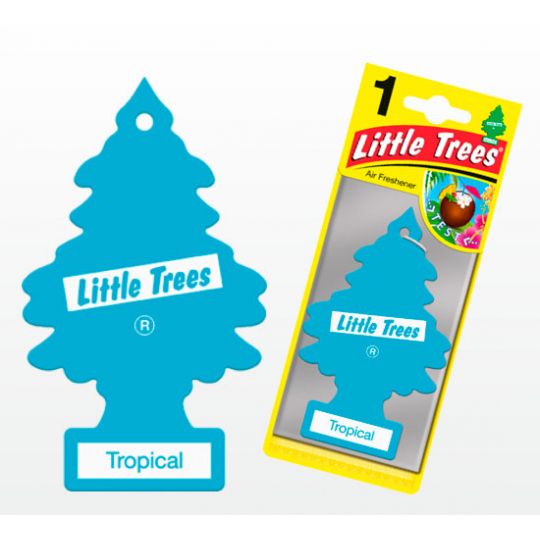 Wunder-Baum Little Trees Tropical Ароматизатор подвесной Wunder-Baum Little Trees Tropical Ароматизатор подвесной