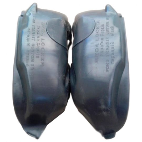 MEGA LOCKER Подкрылки передние на Ford Transit Custom '12- (Комплект 2 шт.) MEGA LOCKER Подкрылки передние на Ford Transit Custom '12- (Комплект 2 шт.)