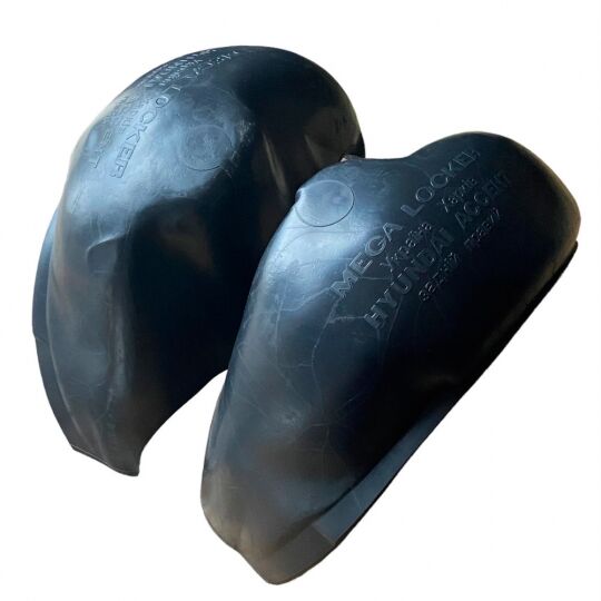 MEGA LOCKER Подкрылки задние на Hyundai Accent III (MC) '05-10 (Комплект 2 шт.) MEGA LOCKER Подкрылки задние на Hyundai Accent III (MC) '05-10 (Комплект 2 шт.)