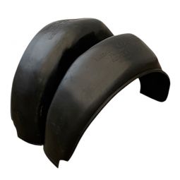 MEGA LOCKER Подкрылки задние на Hyundai Accent IV (RB) '10- (Комплект 2 шт.)