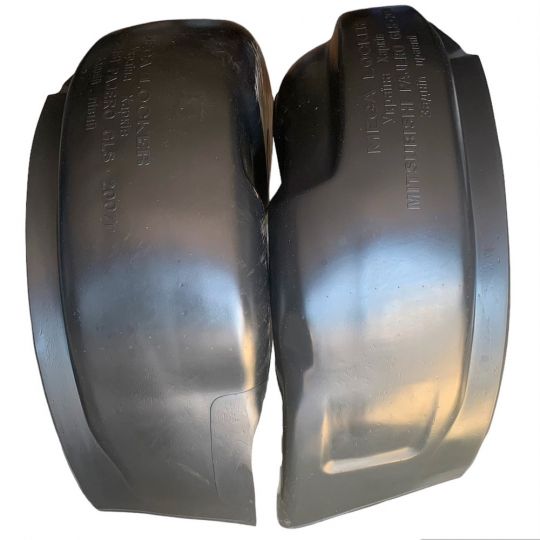 MEGA LOCKER Подкрылки задние на Mitsubishi Pajero IV (V80) '06- (Комплект 2 шт.)