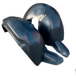 MEGA LOCKER Подкрылки передние на Volkswagen Golf V '03-08 (Комплект 2 шт.)