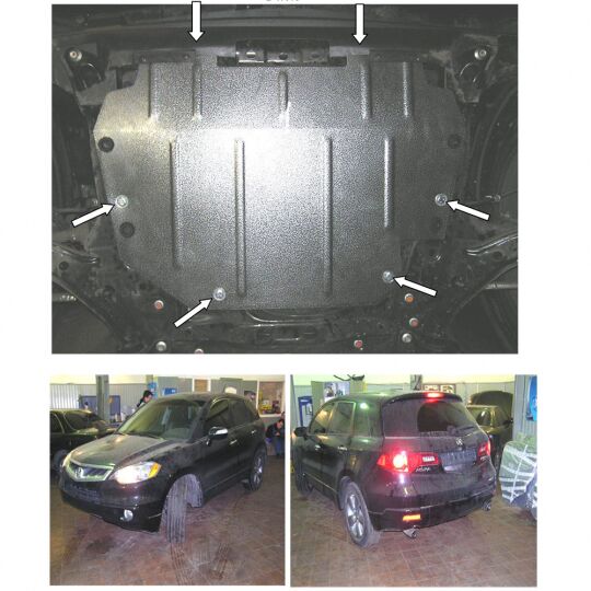 Kolchuga Защита двигателя, КПП на Acura RDX I '06-12 Kolchuga Защита двигателя, КПП на Acura RDX I '06-12