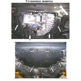 Kolchuga Защита двигателя, КПП на Acura RDX I '06-12