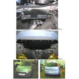 Kolchuga Защита двигателя, КПП, радиатора на Alfa Romeo Mito '08-