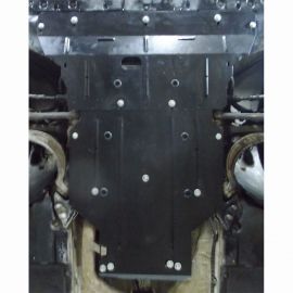 Kolchuga Защита двигателя и КПП на Audi A4 B9 '15- (ZiPoFlex-оцинковка)