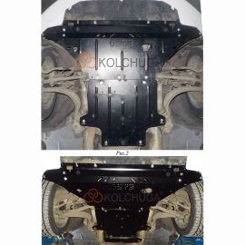 Kolchuga Защита двигателя, КПП и радиатора на Audi A5 I '07-11