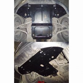 Kolchuga Защита двигателя, КПП и радиатора на Audi A8 D3 '02-09