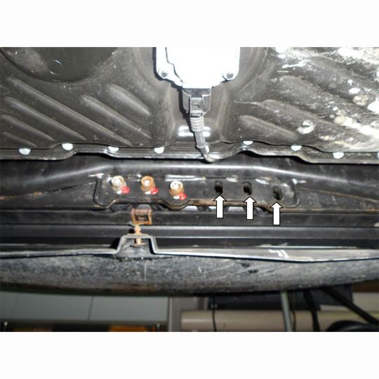 Kolchuga Защита двигателя, КПП и радиатора на Audi A8 D3 '02-09 (ZiPoFlex-оцинковка)